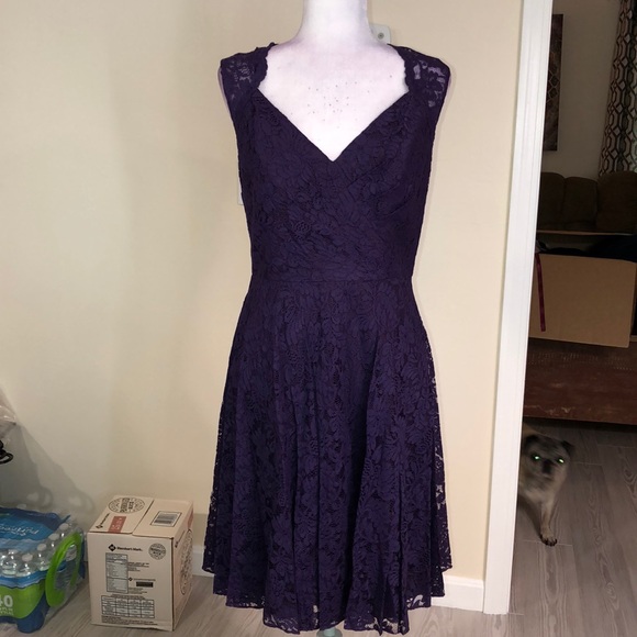 Grape lace fit and flare - Picture 9 of 13